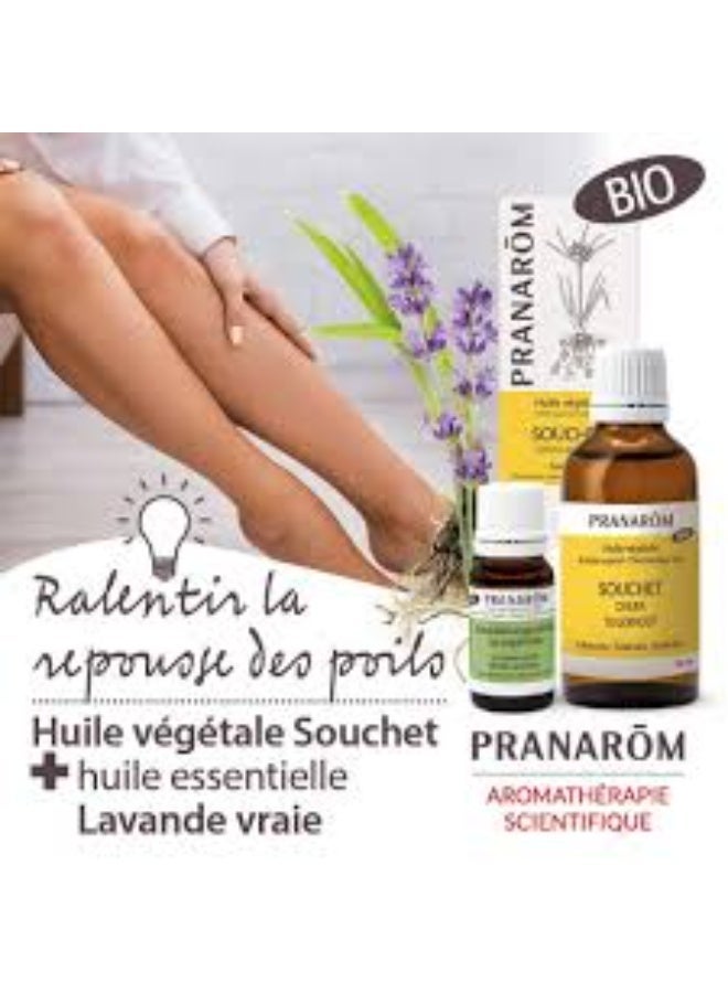PRANAROM Pranarôm Huile Végétale Souchet Bio 50 ml - Image 2
